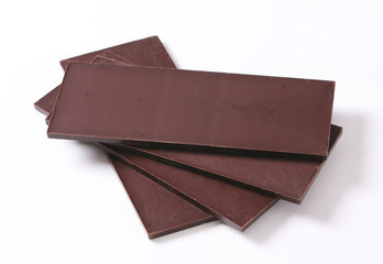 Dark chocolate bars
