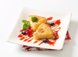 Danish apple cake
