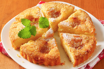 Danish apple cake