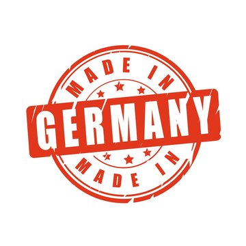 Made in Germany vector stamp
