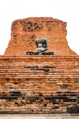 No head and hand Buddha in Thailand