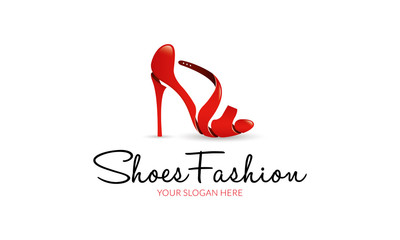 Shoes Fashion Logo