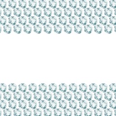 White background with 2 diamond borders