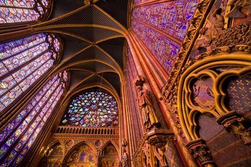 Fototapeta na wymiar Sainte Chapelle, Paris 