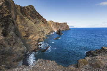 Ponta de Sao Lourenco, the eastern part of Madeira Island, Portu