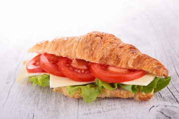 croissant sandwich