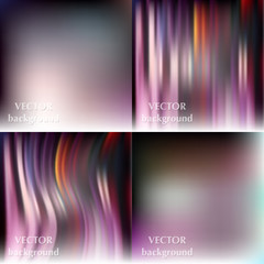 Abstract beautiful colorful blurred wavy smooth vector backgroun