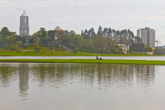 Birigui Park at Curitiba, Parana, Brazil.