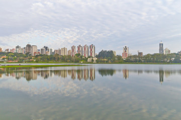 Fototapeta na wymiar Birigui Park at Curitiba, Parana, Brazil.