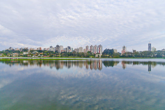 Birigui Park at Curitiba, Parana, Brazil.