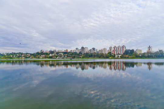 Birigui Park at Curitiba, Parana, Brazil.
