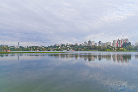 Birigui Park at Curitiba, Parana, Brazil.