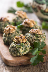 Spinach appetizer