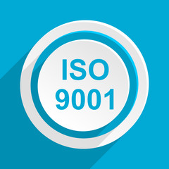 blue flat vector icon
