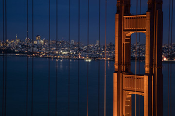 Golden Gate and San Fransico 