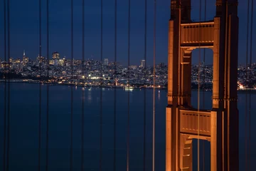Fotobehang Golden Gate and San Fransico  © John McGraw Photog