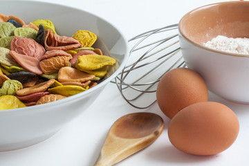 Pâtes Arcobaleno, spécialité italienne