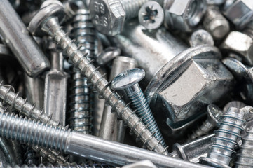 Steel nuts and bolts