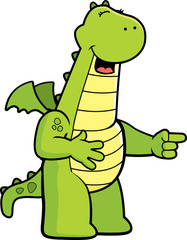 Fototapeta premium Dragon Laughing