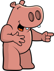 Hippo Laughing