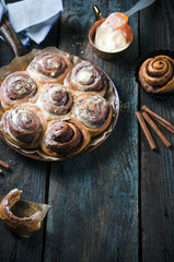 Fresh Sweet Homemade Cinnamon Rolls