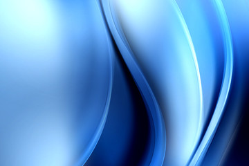 Exclusive Abstract Blue Wave Design Background