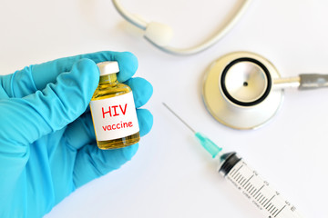 Fototapeta premium HIV vaccine 
