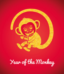 Year of the Monkey design 