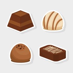 Chocolate icon design 