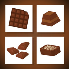 Chocolate icon design 