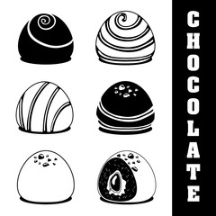Chocolate icon design 