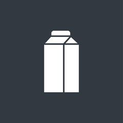 Milk box icon 