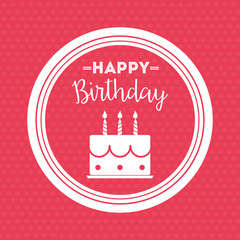 Happy birthday design 