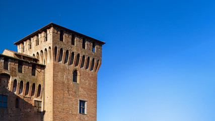 Fototapeta premium mantova saint george castle tower
