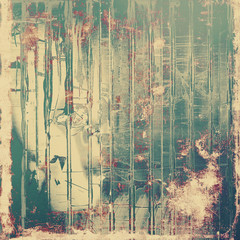 Grunge colorful texture for retro background. With different color patterns: yellow (beige); brown; green; red (orange); gray