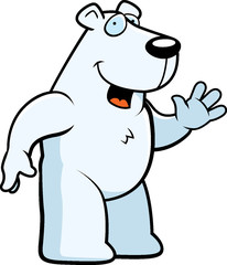 Polar Bear Waving