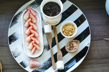 Chocolate fondue