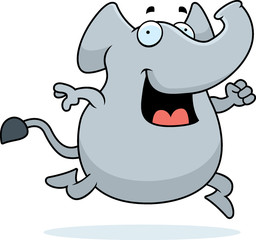 Elephant Running