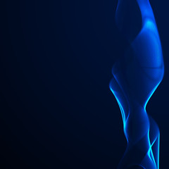 Obraz premium Blue abstract background