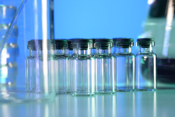 Vial In Laboraotry