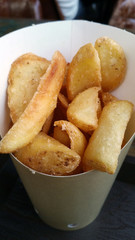 Fried Potatoes Wedges