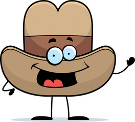 Obraz premium Cowboy Hat Waving