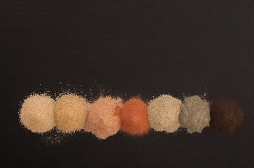 Set of cosmetic clay