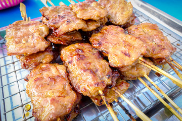 grilled pork