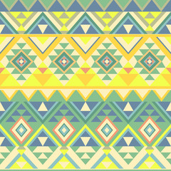 seamless pattern in ethnic style of the American Indians, vector background