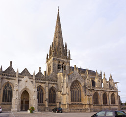 Fototapeta premium Cathedral in Carentan