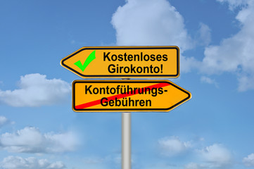 Fototapeta premium Kostenloses Girokonto