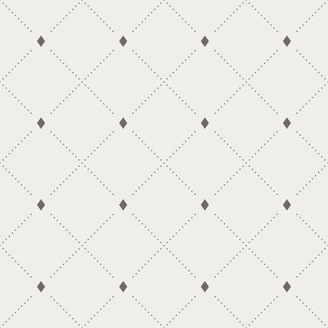 Seamless Decorative Geometric Pattern