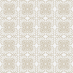 Seamless Decorative Geometric Pattern