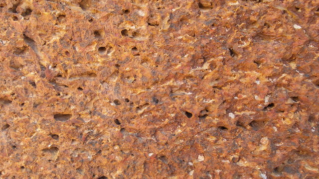 Surface of sandstone and laterite